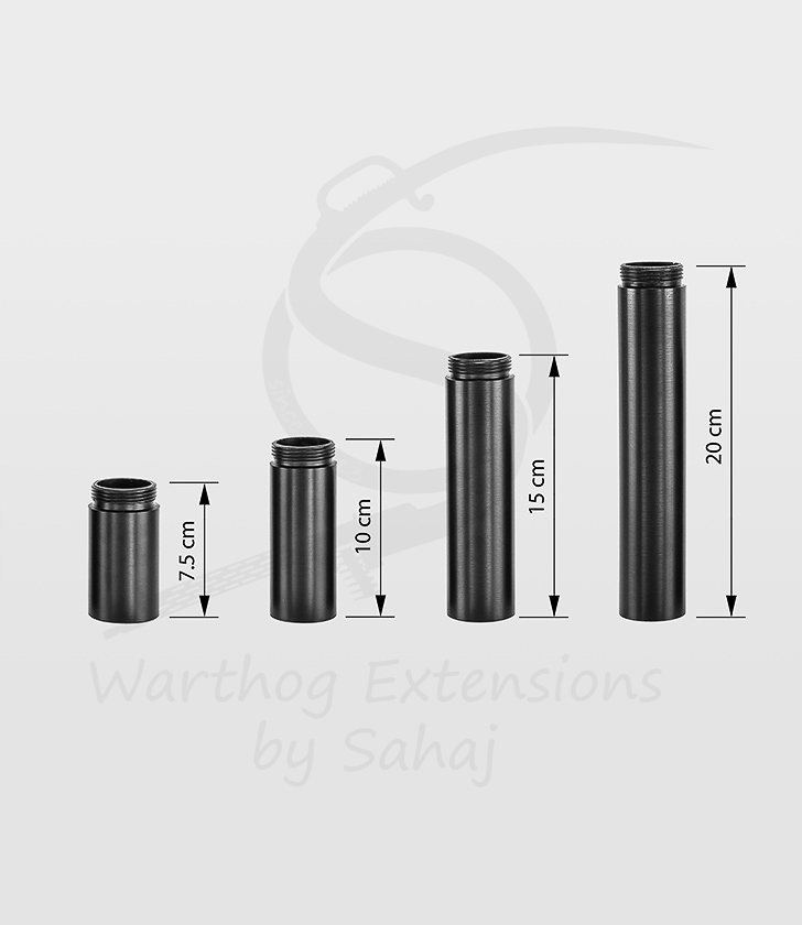 The “ACE MAKER” Black Extension Pack (7,5 cm, 10 cm, 15 cm & 20 cm)